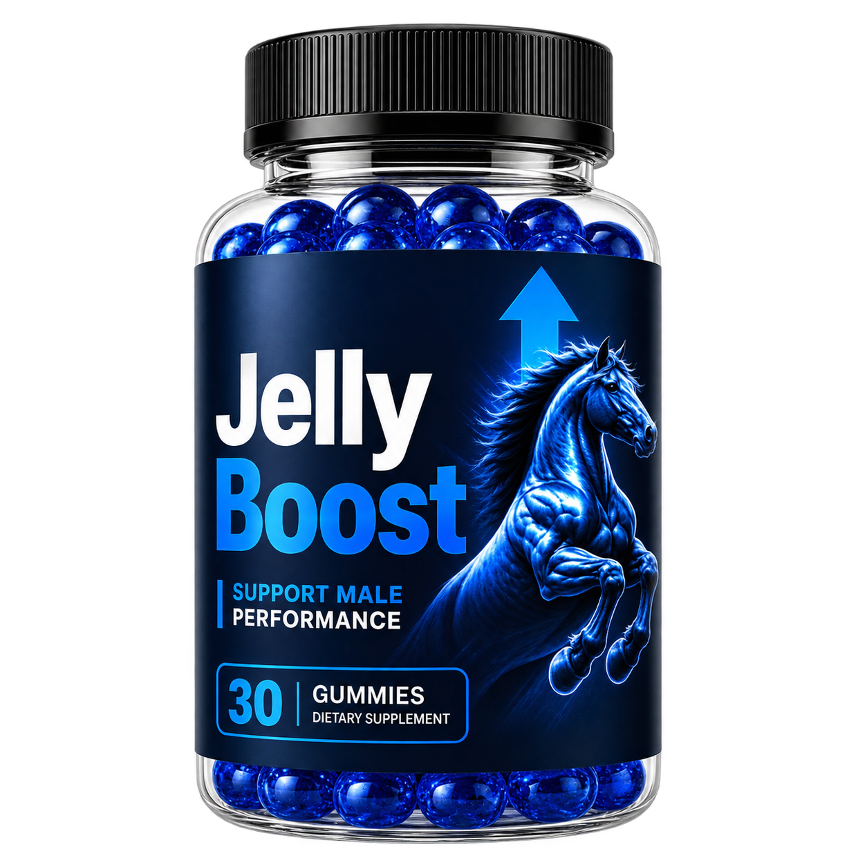 JellyBoost blue gummies - available now